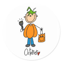 Month of October stickers by stick_figures Month of October stickers