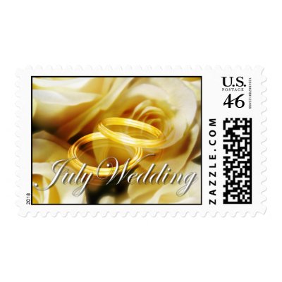 month_wedding postage stamp