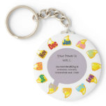Monthly-Mystical Power Key Chains
