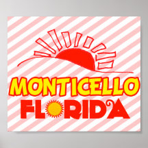 Monticello, Florida Print