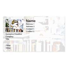 Monticello - Thomas Jefferson's Home in Virginia Business Cards