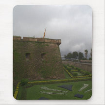 Montjuic Castle, Barcelona Mousepad