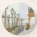Montmartre in the upper Mill by Vincent van Gogh Drink Coaster