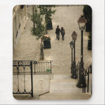 Montmartre Steps Mousepad mousepads