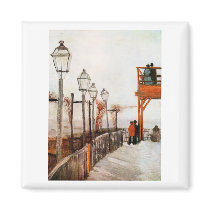 Montmartre, Vincent van Gogh magnets by masterpiecesofart Montmartre, Vincent van Gogh magnets