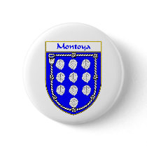 Montoya Coat of Arms/Family Crest buttons