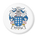 Montoya Family Crest magnets