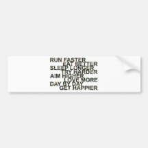 montra bumper stickers