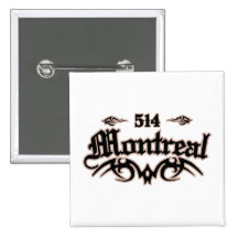 Montreal 514 pins