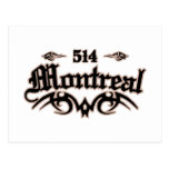 Montreal 514 post card