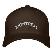 Montreal Baseball Cap Embroidered Canada Cap embroidered hats
