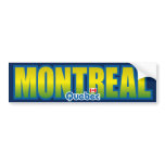 Montreal Bumper Bumper Stickers
