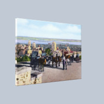Montreal Canada Lookout Atop Mount Royal canvas prints