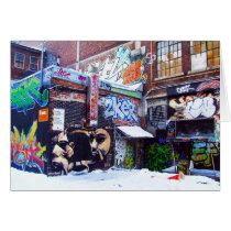 MONTREAL GRAFFITI CARD #1