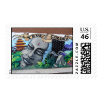 Montreal Graffiti Stamp