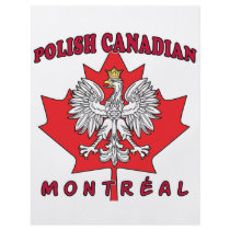 Montreal Polish Canadian Leaf Custom Flyer