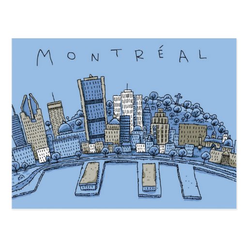 Montreal Postcard Zazzle