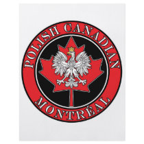 Montreal Round Polish Canadian Leaf Flyers