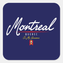 Montreal Script Stickers