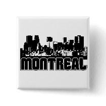 Montreal Skyline Pin