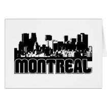 Montreal Skyline Greeting Card