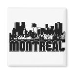 Montreal Skyline Fridge Magnets