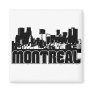 Montreal Skyline Fridge Magnets