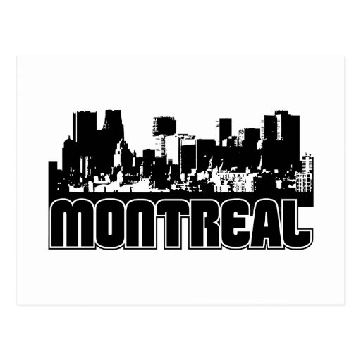 Montreal Skyline Postcards