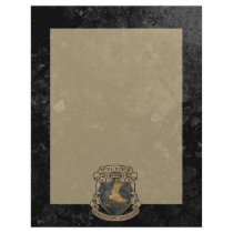 Montresor Coat of Arms Custom Letterhead