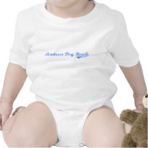 Montrose Dog Beach Illinois Classic Design Baby Bodysuits