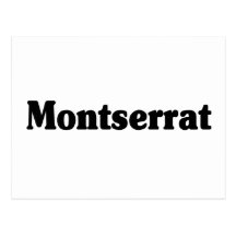 Montserrat Classic Style Postcards