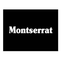 Montserrat Classic Style Postcards