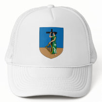 Montserrat Coat of Arms Hat by FlagTshirts Montserrat Coat of Arms Hat
