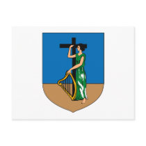 Montserrat Coat of Arms Postcard by FlagTshirts Montserrat Coat of Arms Postcard