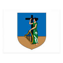 Montserrat Coat of Arms Postcard