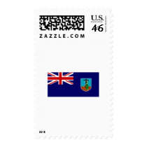 Montserrat FLAG International postage