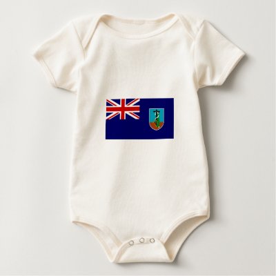 Montserrat FLAG International T-shirt by flagshirt