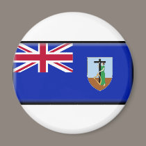 Montserrat Flag magnets
