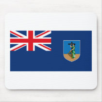 Montserrat Flag Mousepad