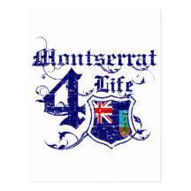 Montserrat for life post cards