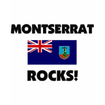Montserrat Rocks t-shirts by flagshirt Montserrat Rocks t-shirts