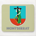 Montserratian Emblem mousepads by FlagStore Montserratian Emblem mousepads