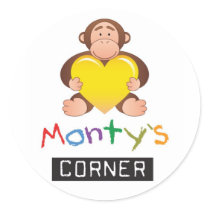 Monty Sticker stickers