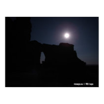 Monument Rocks By the Full Moon Light 0053 posters