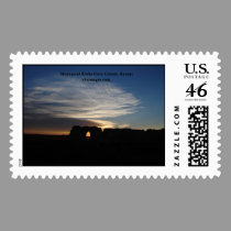 Monument Rocks-Gove County, Kansas postage by wksimages Monument Rocks-Gove County, Kansas postage