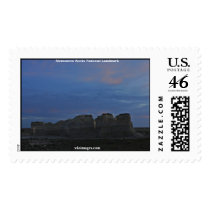 Monument Rocks National Landmark Stamp