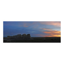 Monument Rocks Sundown 622007 posters