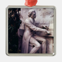 Monument to Frederic Chopin Christmas Ornament