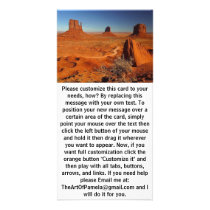 Monument Valley 1 Photo Card Template