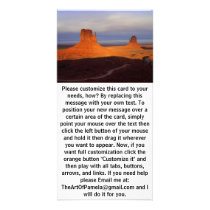 Monument Valley 2 Personalized Photo Card
